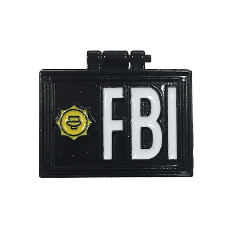 Simpsons FBI Pin