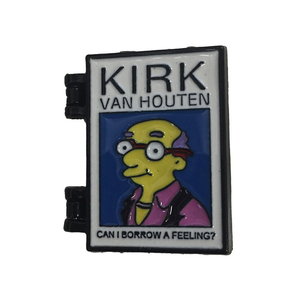 Simpsons Kirk Pin w/ Hinge
