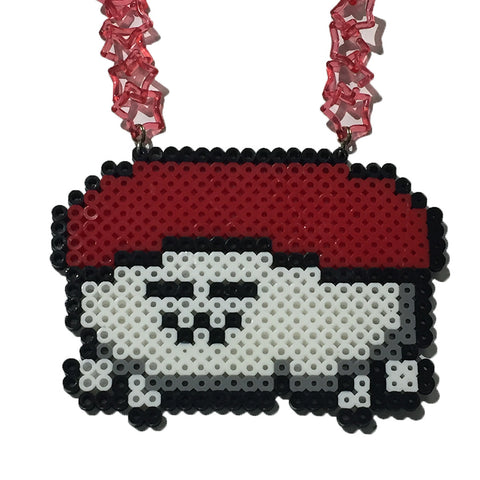 Cozy Sashimi Pixel Necklace by Candelicious