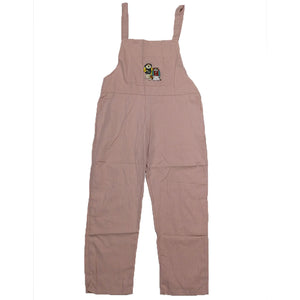 Muted Pink Overalls