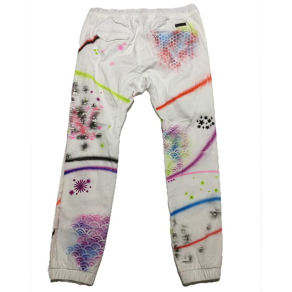 Hand Painted Air Brushed Pants by Just Kurdt for Blim