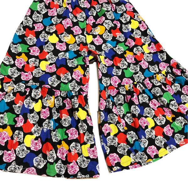 Candelicious Handmade Cat Flare Pants