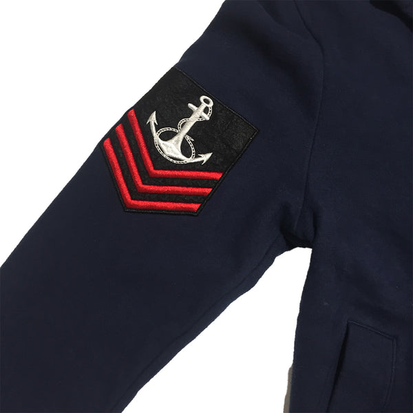 Vintage Champion Nautical Jersey Coat