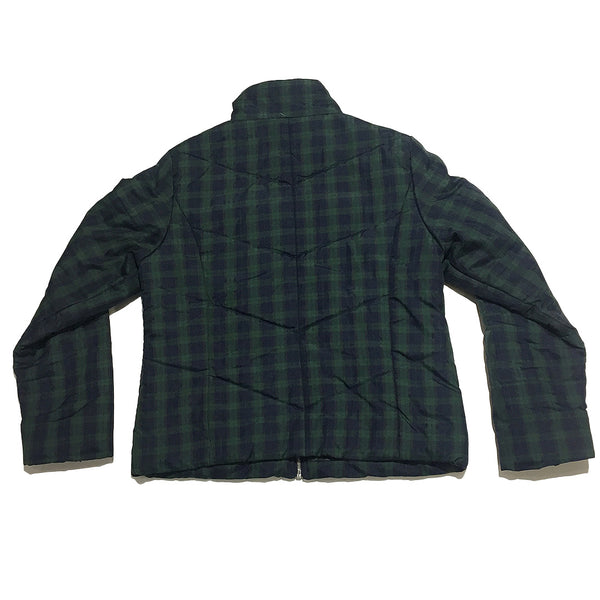 Vintage Kensho Ave Dark Green Plaid Jacket