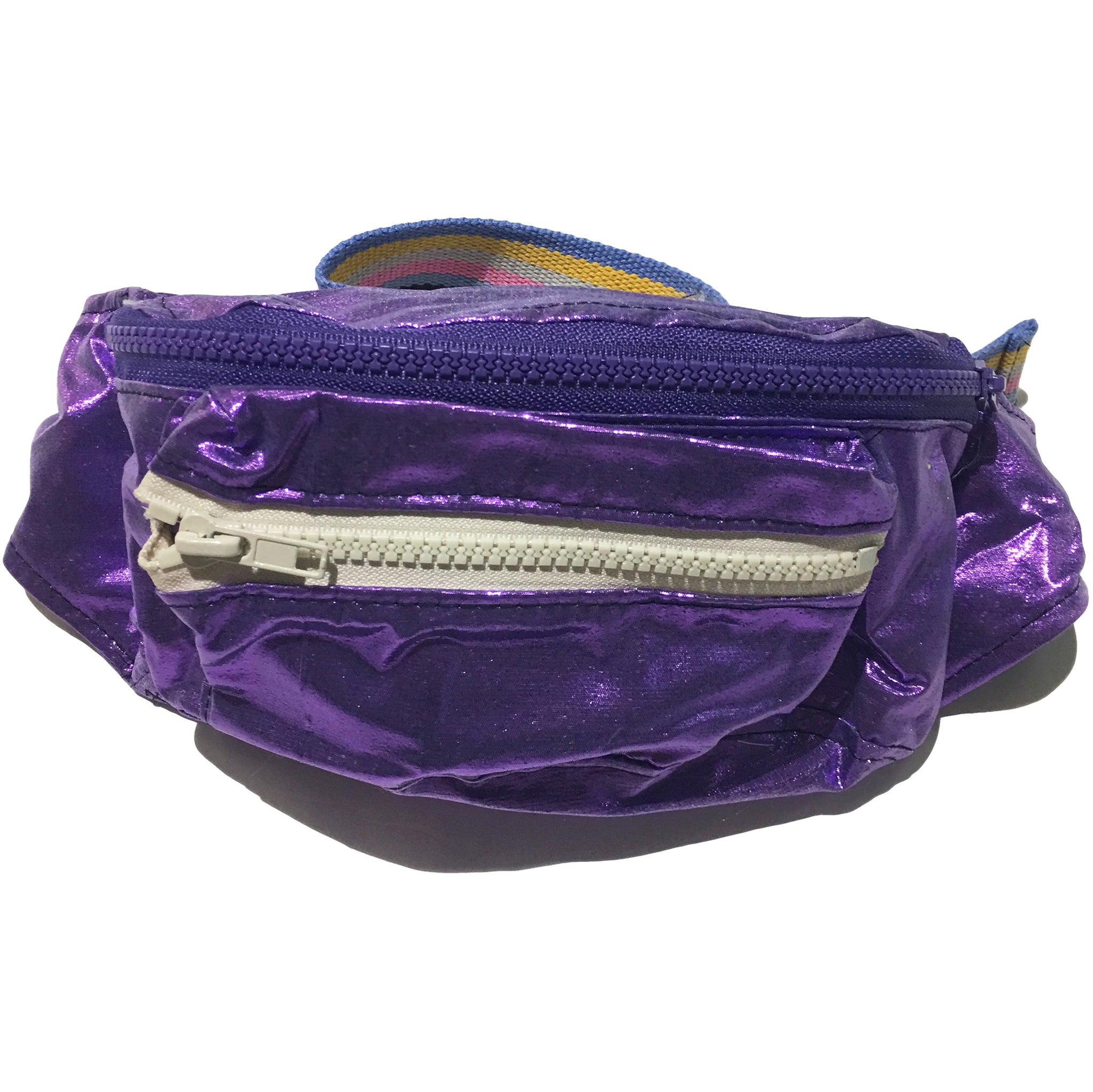 Blim Purple Shimmery Fanny Pack