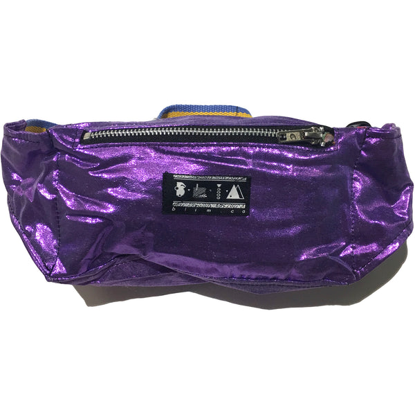 Blim Purple Shimmery Fanny Pack