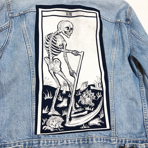 Death By Tooth and Claw Vintage Denim Jacket
