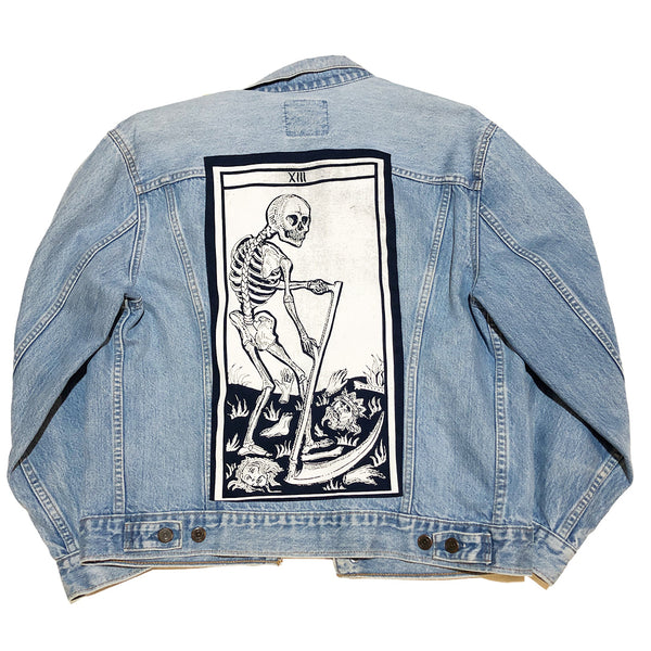 Death By Tooth and Claw Vintage Denim Jacket