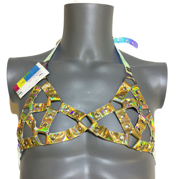 Gold Holographic Harness