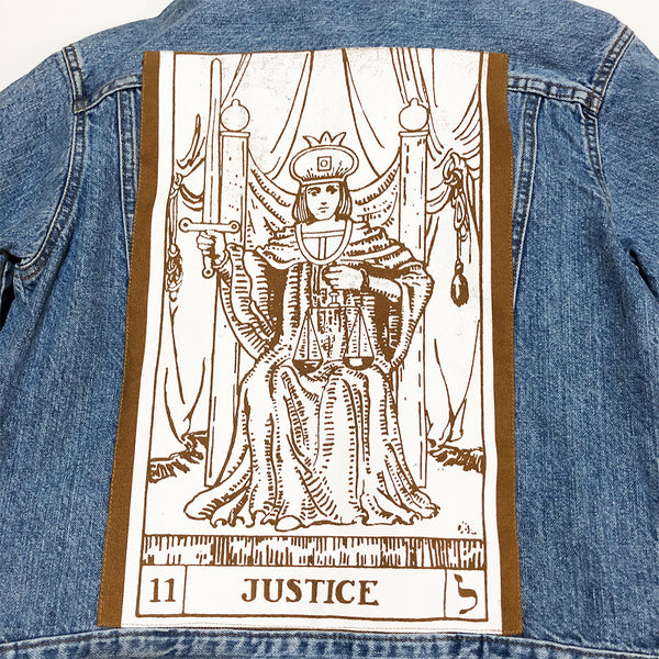 Justice By Tooth and Claw Vintage Denim Jacket