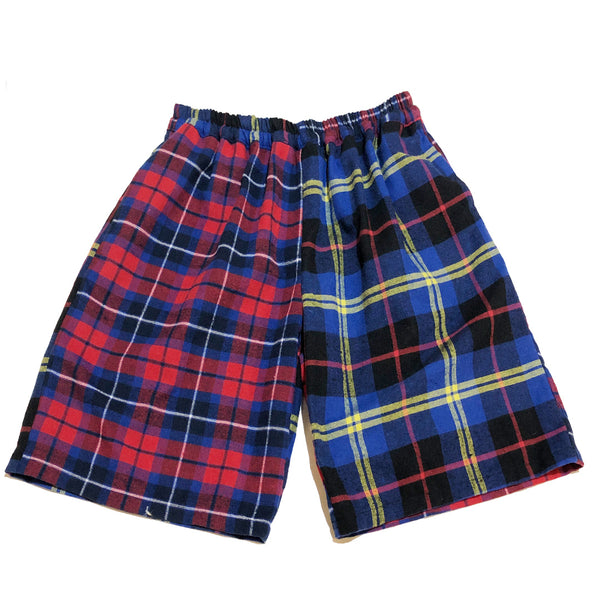 Candelicious Check Plaid Shorts
