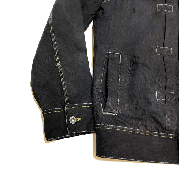 Black Over dyed Kenzo Denim Jacket