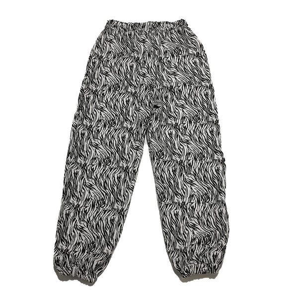 Custom by Blim Few of a kind Zebra Pattern Sweat Pants