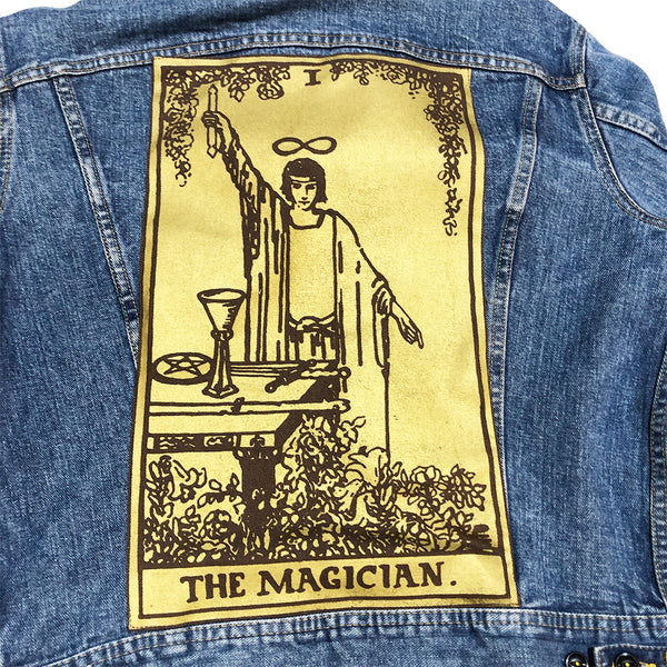 Magician By Tooth and Claw Vintage Denim Jacket