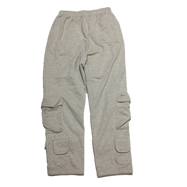 Slash Youth Grey Multi Pockets Sweat Pants