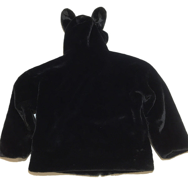 Ultra Soft Faux fur Jacket with bunny ears