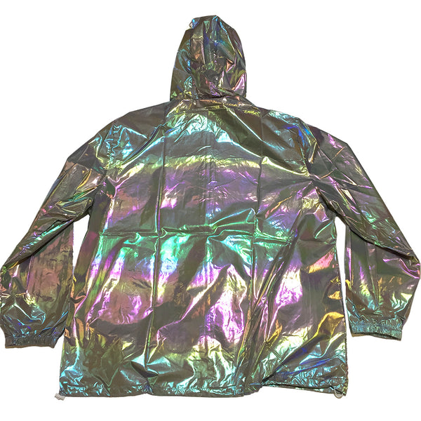 BACK IN STOCK! LAST ONE! Holographic Zip Up Hoodie