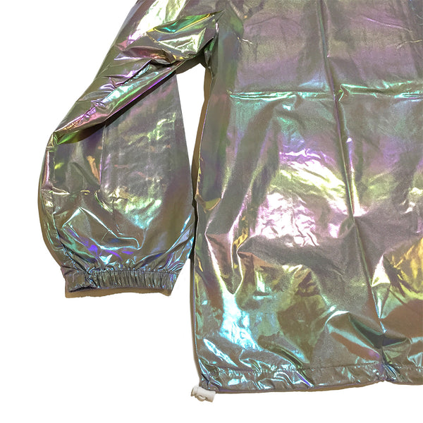 BACK IN STOCK! LAST ONE! Holographic Zip Up Hoodie