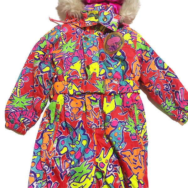 Vintage Kids Size Sette Noni Ski Suit