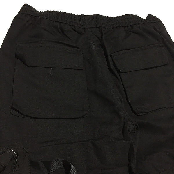 Black Multi Pocket Pants