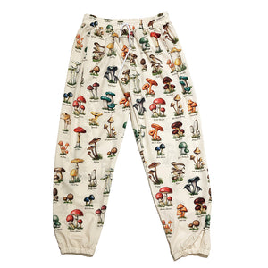 BACK IN STOCK! Mushroom Sweatpants With Text