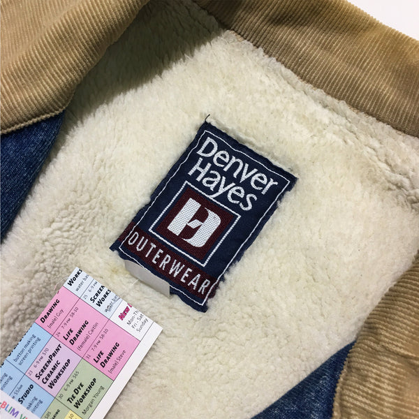 Denver Hayes Denim Jacket w/ Fur Inside