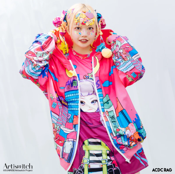 Colorful Hoodie by ArtisWitch x ACDC RAG