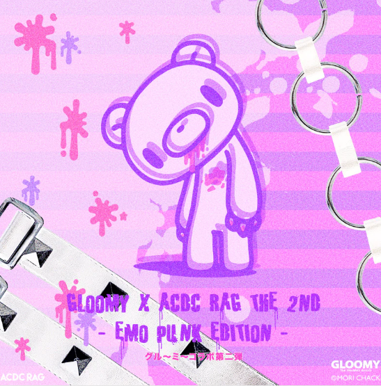 ACDC RAG Gloomy Bear Leg Warmer