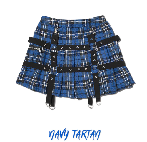 ACDC RAG Navy Punk Skirt – Blim Vancouver