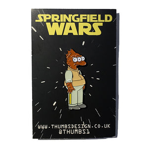 LAST ONE! Blinky x Springfield Wars Pin Badge by THUMBS