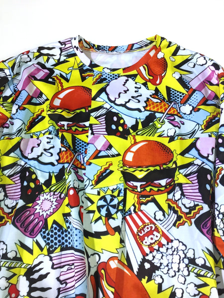 Pop Art Burger Sweatshirt