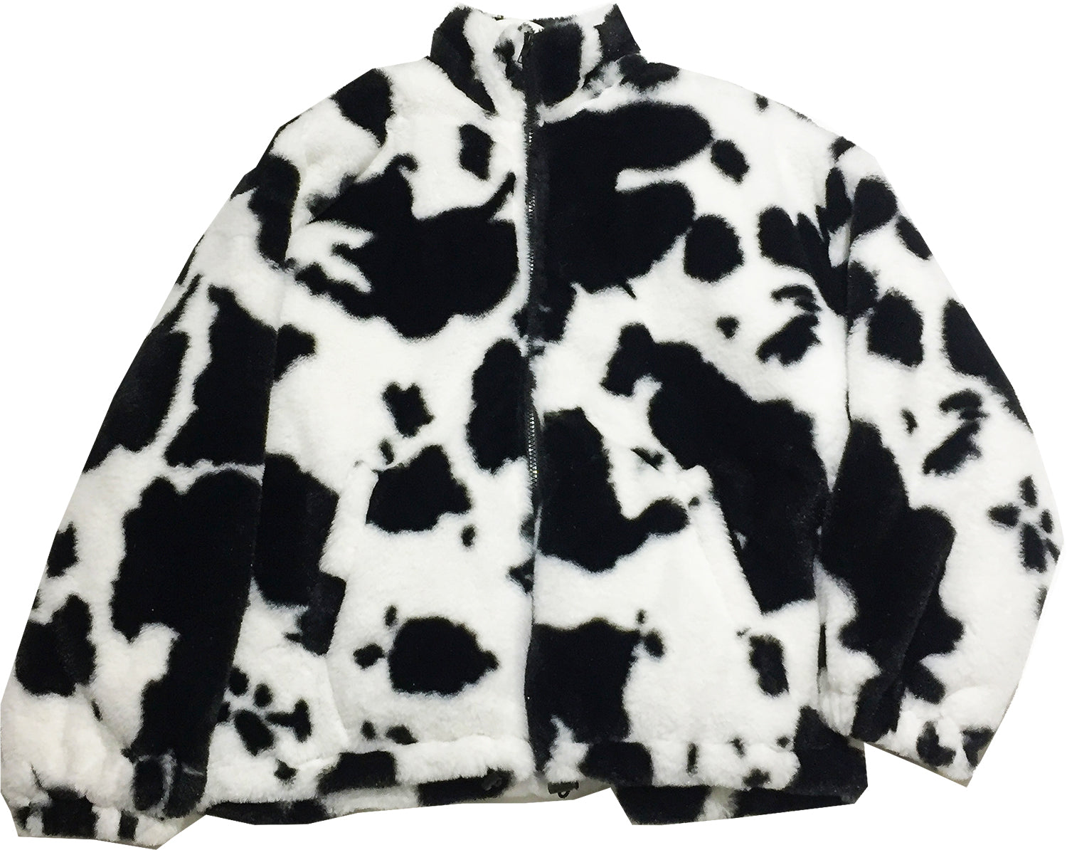 Faux Fur Cow Jacket