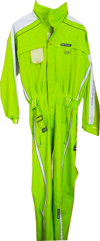 Goldwin Neon Green Ski Suit