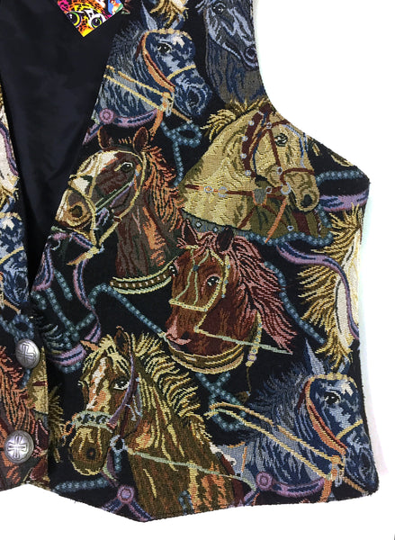 Horse Tapestry Vest