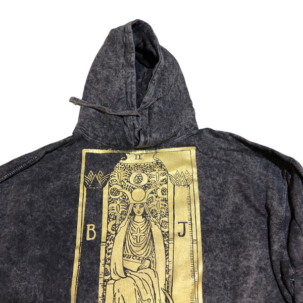 By Tooth and Claw for Blim "High Priestess" Acid Washed Hoodie