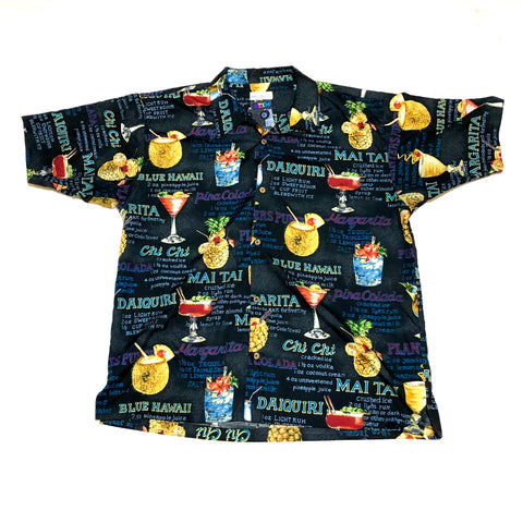 Bill Blass Vintage Cocktail Button-up