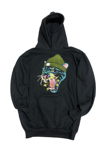 Embellished Panther Hoodie