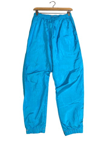 Vintage Neon Blue Sports Pants