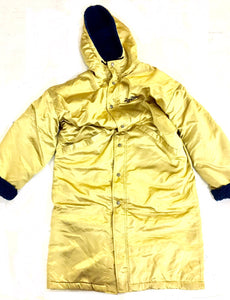 Gold Mizuno full length jacket