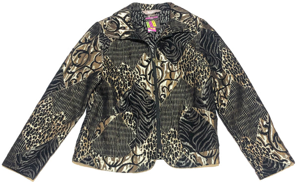 Vintage TanJay Leopard Print Jacket