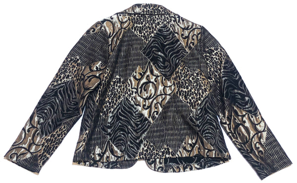 Vintage TanJay Leopard Print Jacket