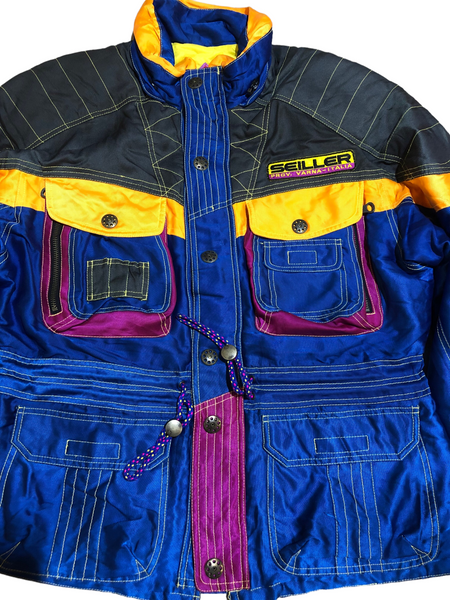 Seillor 90s Color Block Jacket from Japan