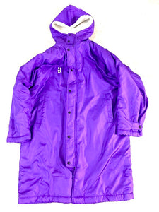Long Fleece purple Jacket
