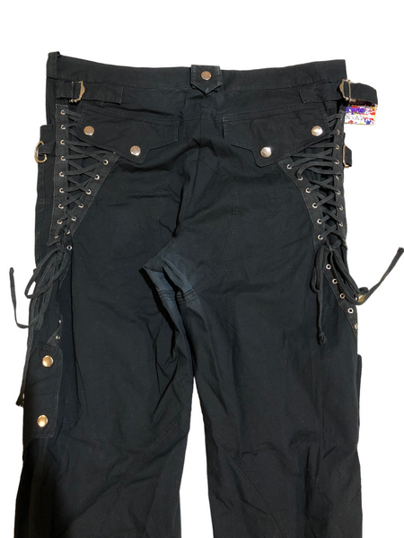 Black Neo Cargo Pant by Moda