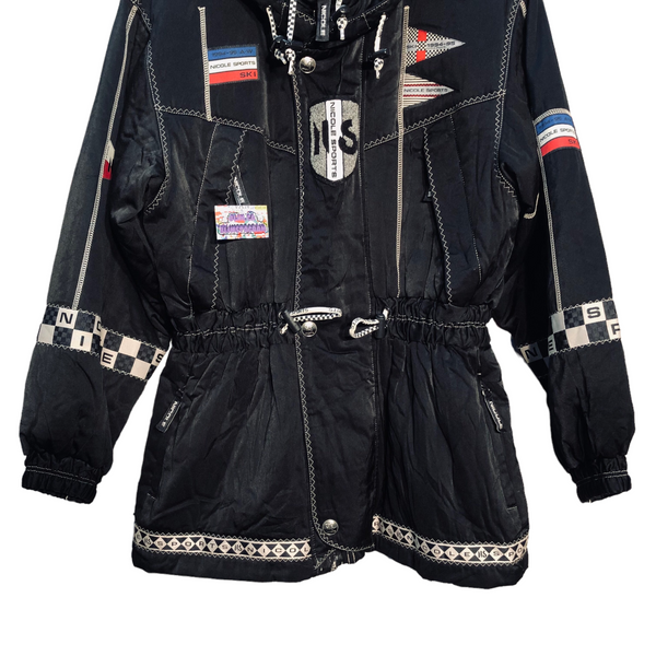 Black and White Vintage Jacket by Nicole Sports