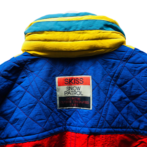 Vintage Color Blocked Snow suit by Skiss