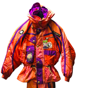 Vintage Colorful New Zealand Ski Jacket by Descente