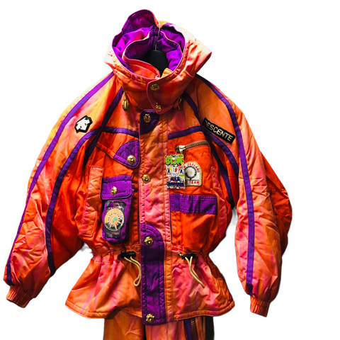 Vintage Colorful New Zealand Ski Jacket by Descente