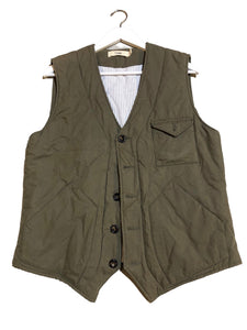 Vintage Creep quilted Vest from Japan