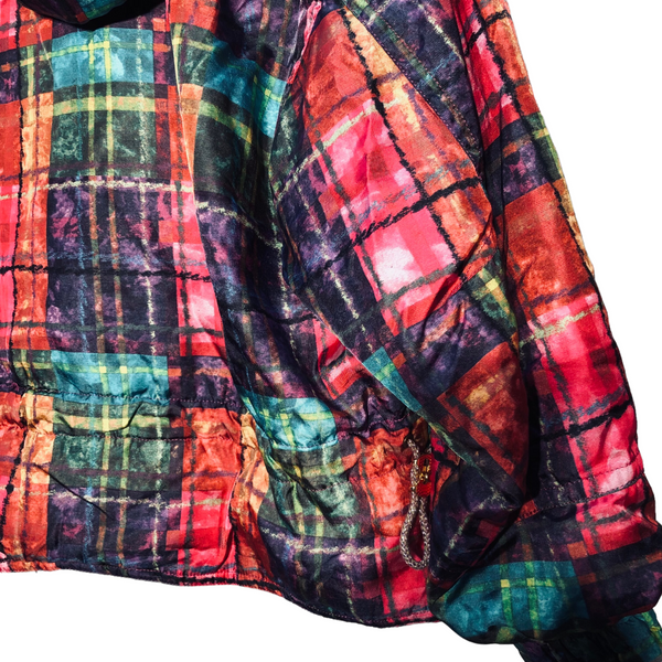 Rainbow Plaid Vintage Jacket by Mistral